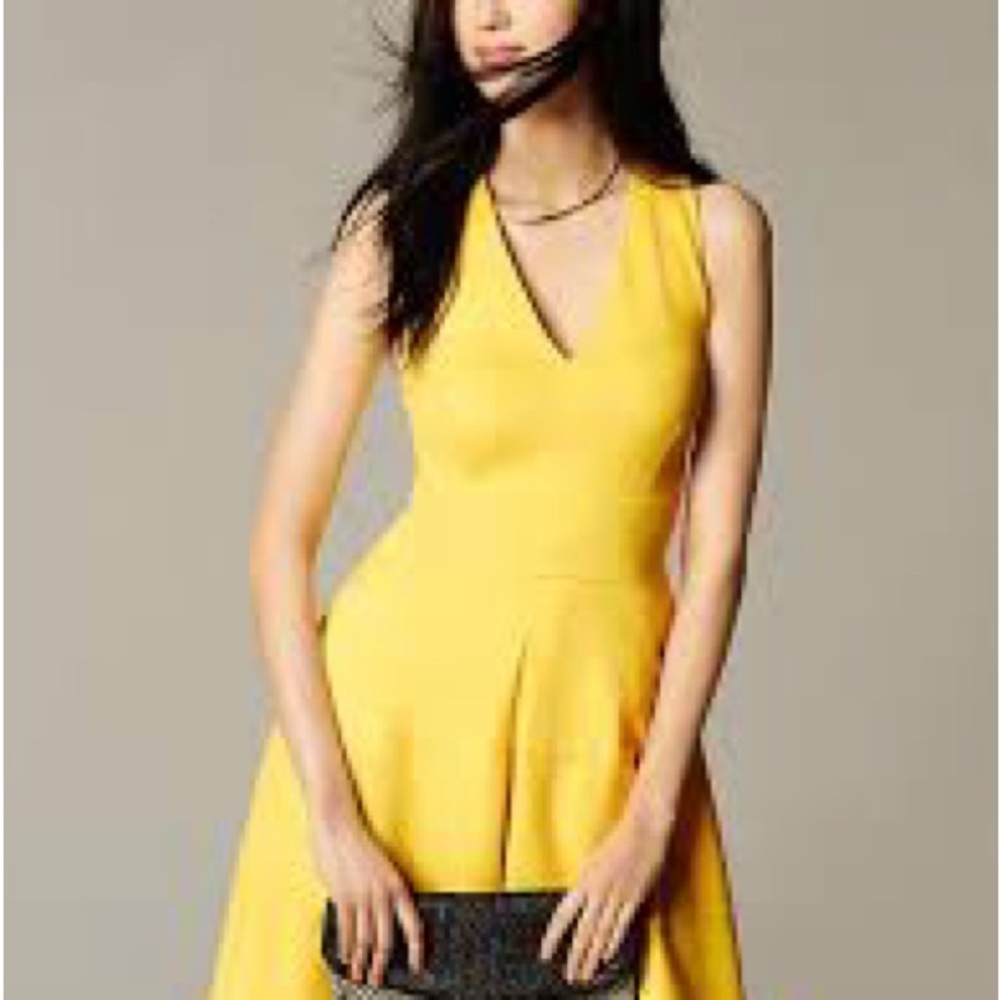 Banana Republic cross back fit and flare summer dress